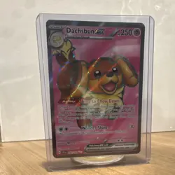 Pokemon Dachsbun EX Special Illustration Rare Holo English Card 160/142 Stellar… - Image 1