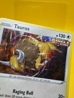 Tauros 115/198 Holo Rare - Chilling Reign Pokemon Card NM - Image 3