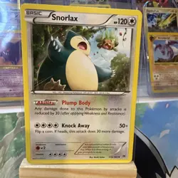 Snorlax Pokemon TCG Collection From 4 Different Art/Set English Cards NM - Image 5