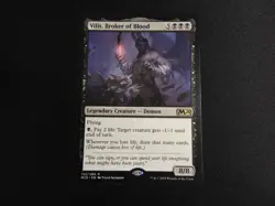Vilis, Broker of Blood NM [Core Set 2020 M20] Mtg Magic Free Tracking! - Image 1