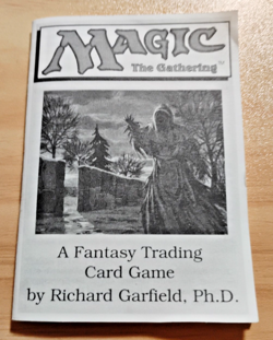 1993 MTG Beta Unlimited Rulebook Magic the Gathering Starter Deck Booklet EUC - Image 1