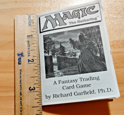 1993 MTG Beta Unlimited Rulebook Magic the Gathering Starter Deck Booklet EUC - Image 2