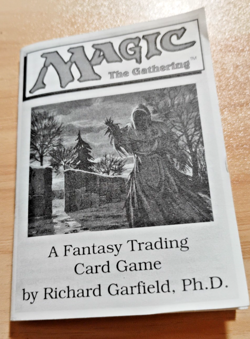 1993 MTG Beta Unlimited Rulebook Magic the Gathering Starter Deck Booklet EUC - Image 3