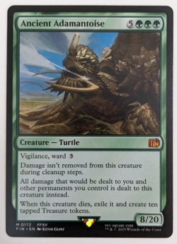 Ancient Adamantoise (0172) Final Fantasy FIN, Magic MtG, Regular - NM! - Image 1