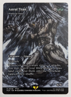 Astral Titan | Primeval Titan (0048) Final Fantasy FCA, Magic Mtg, Regular - NM! - Image 1
