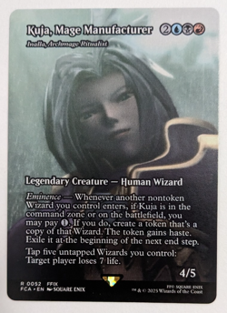 Kuja, Mage Manufacturer | Inalla (52) Final Fantasy FCA, Magic MtG, Regular NM! - Image 1