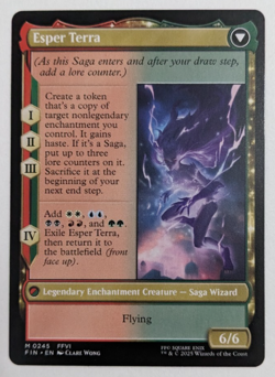 Terra, Magical Adept | Esper (245) Final Fantasy FIN, Magic MtG, Regular - NM! - Image 2
