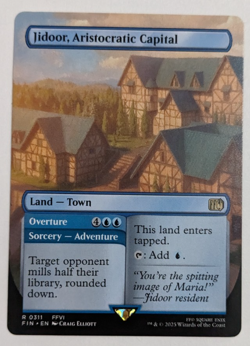 Jidoor, Aristocratic Capital (311) Borderless Final Fantasy FIN Magic MtG Reg NM - Image 1