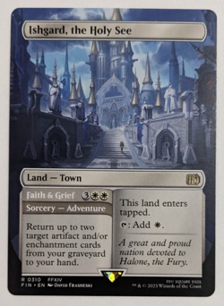 Ishgard, the Holy See (310) Borderless, Final Fantasy FIN, Magic MtG, Reg NM! - Image 1