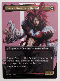 Kuja, Genome Sorcerer (399) Borderless, Final Fantasy FIN, Magic MtG, Reg NM! - Image 2