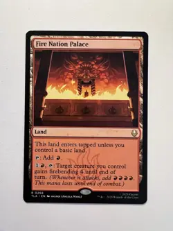 Fire Nation Palace - MTG TLA Avatar: The Last Airbender - NM - Image 1