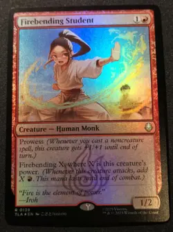 Firebending Student - Foil - TLA - MTG - EN - NM - 0139 - Image 1