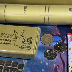 Pokemon 25th Anniversary Golden Box - Japanese TCG - ALL ITEMS INSIDE ONLY! - Image 4