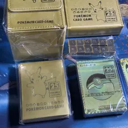 Pokemon 25th Anniversary Golden Box - Japanese TCG - ALL ITEMS INSIDE ONLY! - Image 5