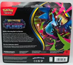Pokemon Phantasmal Flames -Sneasel 3-Pack Booster Blister Factory Sealed - Image 2