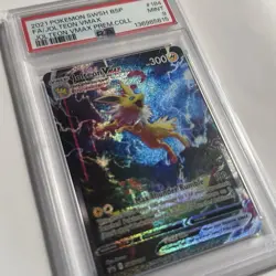 🔥2021 Pokemon SWSH Black Star Promo #184 Full Art Jolteon VMAX PSA 9! Mint!🔥 - Image 2