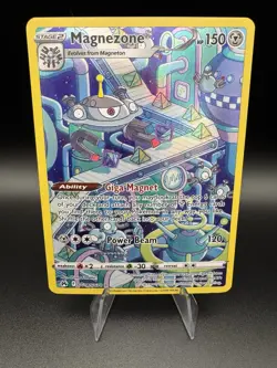 Magnezone GG18/GG70 Pokemon Crown Zenith Galarian Gallery Ultra Rare Full Art - Image 1