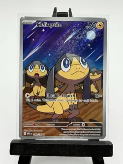Helioptile Illustration Rare #143/132 Pokemon Mega Evolution - Image 1