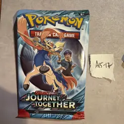 Pokemon Scarlet & Violet Journey Together Single Booster Pack A15-17 - Image 1