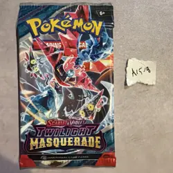Pokemon TCG Scarlet & Violet: Twilight Masquerade Booster Pack A15-8 - Image 1