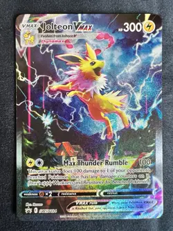 Pokemon Jolteon VMAX SWSH184 EN Promo Full Art Black Star Sword & Shield - Image 1