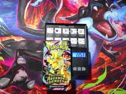 VERY HEAVY! GOD PACKUUU 22.57g Ascended Heroes Pokemon TCG Booster (SEALED) - Image 1