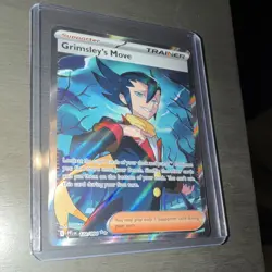 Pokemon Grimsley's Move 120/094 Me02 Phantasmal Flames Ultra Rare Holo 2019 - Image 1