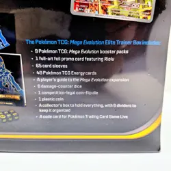 Pokemon Mega Evolution TCG Lucario Elite Trainer Box ETB New Factory Sealed - Image 4