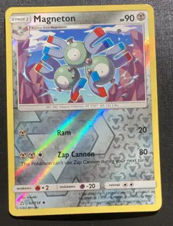 Magneton 82/156 Pokemon Ultra Prism Reverse Holo Uncommon TCG LP - Image 1