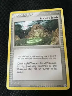 Ancient Tomb Trainer - Ex Hidden Legends 87/101 - Non-Holo - MP - Pokemon! - Image 1