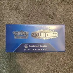 Pokemon Stellar Crown Pokemon Center Exclusive Elite Trainer Box ETB Sealed - Image 5