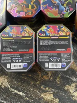 Pokemon Mega Charizard EX Tin X6 Brand New Factory Sealed Tins Case Quantity - Image 4