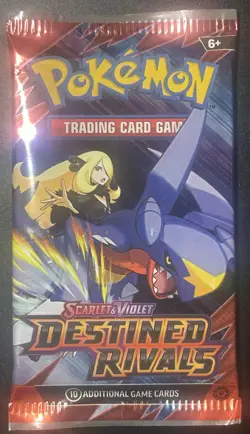 Pokemon | Scarlet&Violet | 1 Sealed Destined Rivals Booster Pack | Garchomp - Image 1