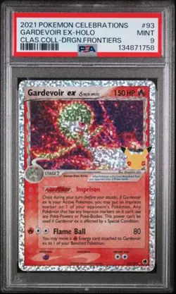 2021 Pokemon Celebrations Gardevoir EX Holo #93/101 PSA 9 - Image 1