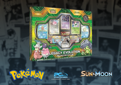 Pokemon Legacy Evolution Pin Collection Box Factory Sealed WPC2 - Image 1