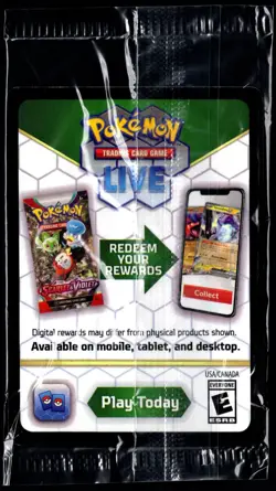 Pokemon TCG Sprigatito ex SVP 087 2024 Scarlet & Violet Sealed Black Star Promo - Image 2