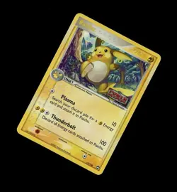 2007 Pokemon RAICHU POWER KEEPERS STAMP HOLO 12/108 RARE! LP - Image 1