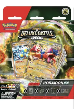 Pokemon TCG: Koraidon ex Deluxe Battle Deck New/Sealed - Image 4