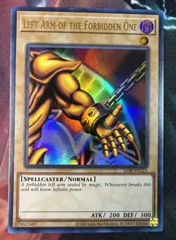 Exodia The Forbidden One Complete Set LOB-EN124 25th Anniversary Yugioh NM - Image 4