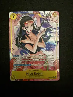 Nico Robin English EB03-055 Alt Art Extra Booster Heroines Edition - Image 1