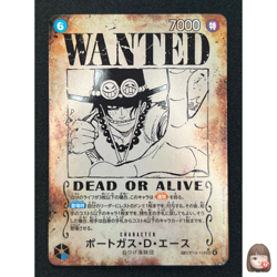 [NM] Portgas D. Ace ONE PIECE Card Japan OP13-119 SEC Carrying on His Will DF10 - Image 1