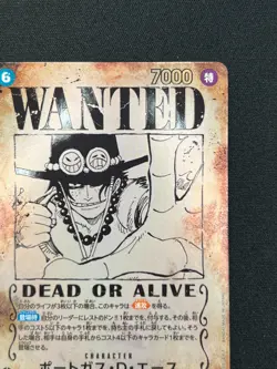 [NM] Portgas D. Ace ONE PIECE Card Japan OP13-119 SEC Carrying on His Will DF10 - Image 5