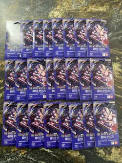 One Piece OP-14 Booster Pack Sealed X24 Sleeved Booster Box Quantity - Image 1
