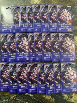 One Piece OP-14 Booster Pack Sealed X24 Sleeved Booster Box Quantity - Image 3