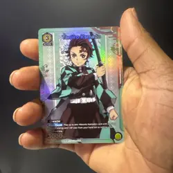 Union Arena Tanjiro Kamado Rare Battle Foil Promo Demon Slayer Volume 2 English - Image 1