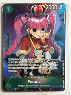 Perona (Illustration Box Vol.4) R One Piece Promotion Cards OP09-034 Sealed - Image 1