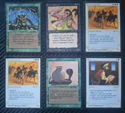 MTG Vintage Card Lot 25. Arabian Nights 🌙 Legends. 1st Print, 1993-94 - Image 3