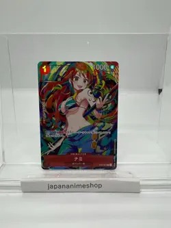 Nami C ST01-007 PROMO THE BEST Storage Box One Piece Card Japanese - Image 1