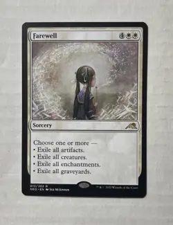 Farewell X1 - NM/M Pack Fresh - Kamigawa Neon Dynasty MTG Magic Card English - Image 1