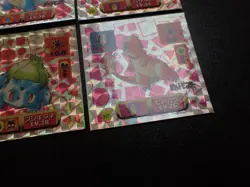 Pokemon Card Amada Sticker Prism Foil Holo x4 Charmander Charmeleon etc #6110 - Image 5